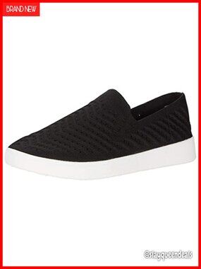 Stretch Knit Slip-On Sneaker Cushioned Yoga Pilates Pull-On